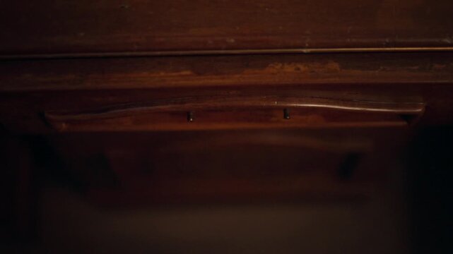 Hand Opening Drawer and Taking Out Jewelry Box