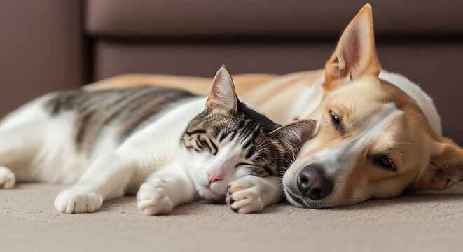Calico cat resting on a soft blanket peacefully.