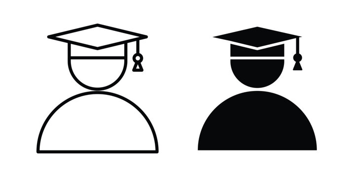 Graduate student icon