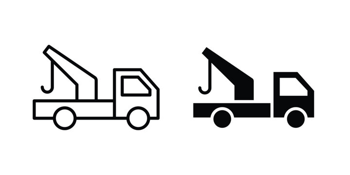 Tow truck icon