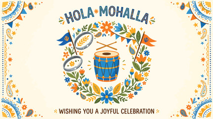 HOLA MOHALLA festival celebration joyful greeting. © Endang