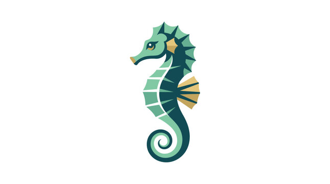 Seahorse marine animal aquatic creature.