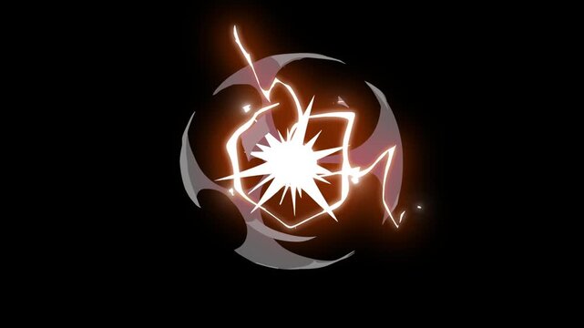 Smoke flash explosion, 2D FX energy smoke elements, abstract white smog, fog, steam clouds on Black screen Background. 4K