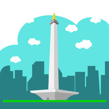 Monumen Nasional Monas Jakarta Indonesia