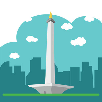 Monumen Nasional Monas Jakarta Indonesia
