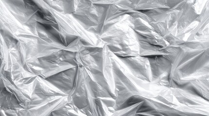 Obraz premium Transparent textured plastic packaging with overlay effect; polyethylene packaging material used for vinyl record or CD cases; shrunk plastic bag sleeves; packaging model illustration.