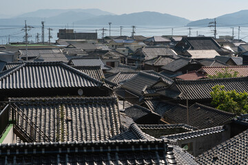 山口県祝島の集落 © KEN'S PHOTO