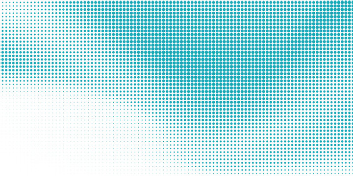 Futuristic Transparent Vector Gradient Blue Color Halftone Background Staggered Dots Pattern modern dotted eps10