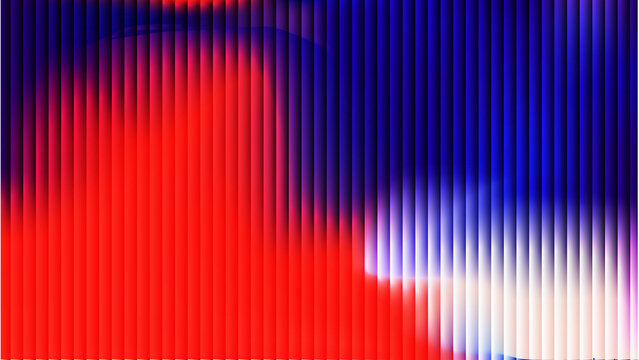 Abstract red and blue background with vertical glowing lines and Spectrum waves effect . gradient backdrop. Colorful synth wave aesthetic pattern, Chromatic echoes, prism flow, radiant lines.
