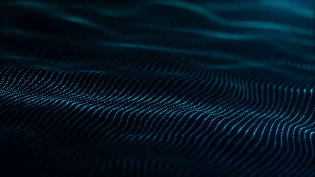 Dark cyan digital terrain wave with glowing dotted grid and smooth depth, abstract technology background for data flow, network visuals, interfaces, and corporate design.

Tags: