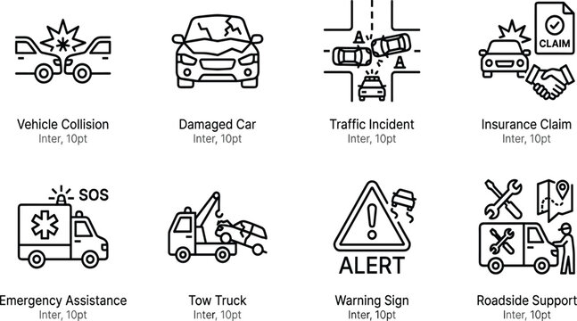 Smart contract line icon set with blockchain network data node file auditing security and digital folder vector