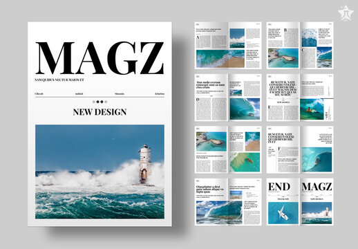 Simple Magazine Layout