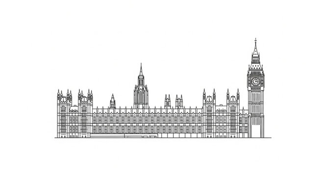 Big Ben and Houses of Parliament.