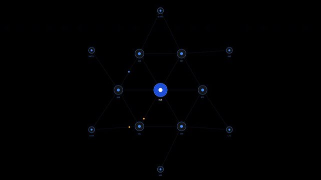 Detailed map grid with orbital nodes, planetary locations, and celestial navigation for scifi and spacethemed projects. Suitable for astronomical designs and educational materials.