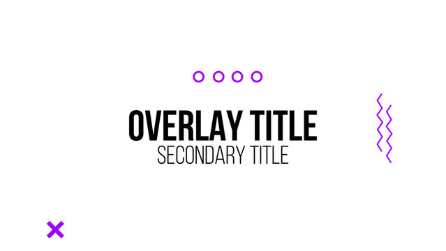 Accent Letterstream - Professional modern letter animation with dynamic typography for social media videos, promotional edits and branded digital content