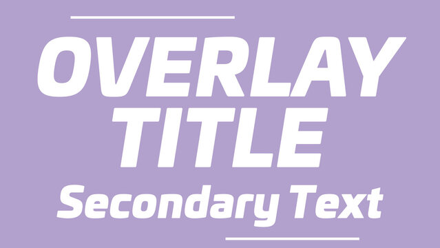Crescendo Type - Professional rhythm-driven type animation with expressive typography for music promos, event openers and performance-based video content