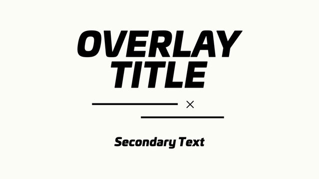 Finale Typography - Professional modern typography animation with dynamic typography for social media videos, promotional edits and branded digital content