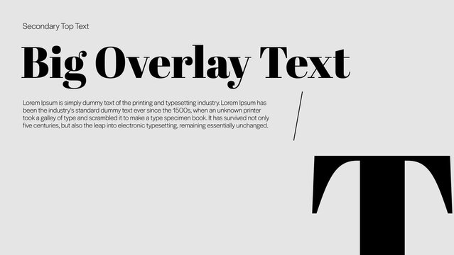 Journal Header - Professional editorial header title animation with dynamic typography for current events coverage, documentary films and informational video content