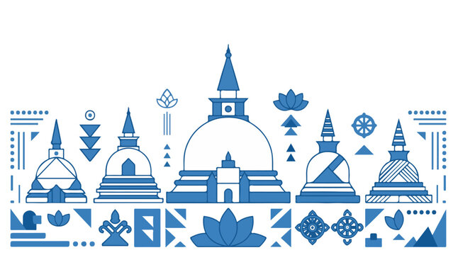 Buddhist Stupa and Temple Architecture