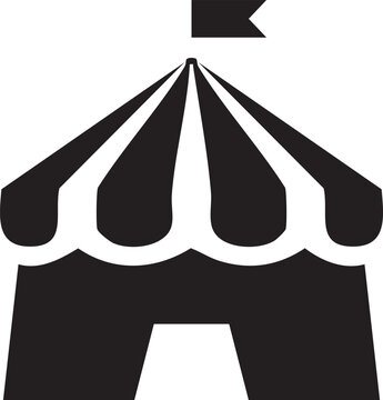 Black & White Tent Computer Icons, tent