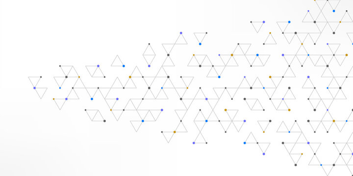 Abstract background with a geometric pattern of triangle shapes. Graphic design element