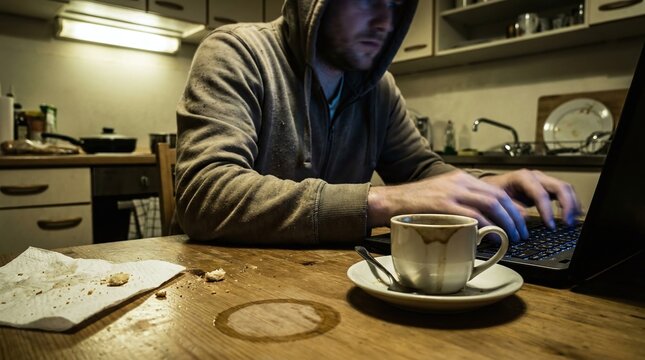 Remote work burnout and mental fatigue at home