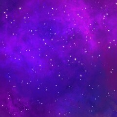 Fototapeta premium Sparkling universe galaxy background