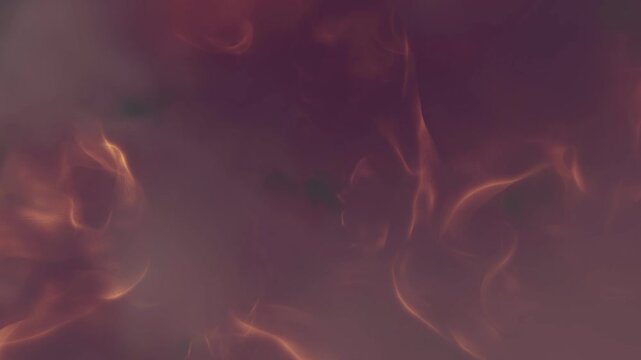 Close up of orange fire in room black some clouds movement frame emotion backgrounds elements figure expression