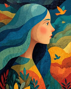 Vector illustration for International Day of Peace with high quality details and peaceful imagery