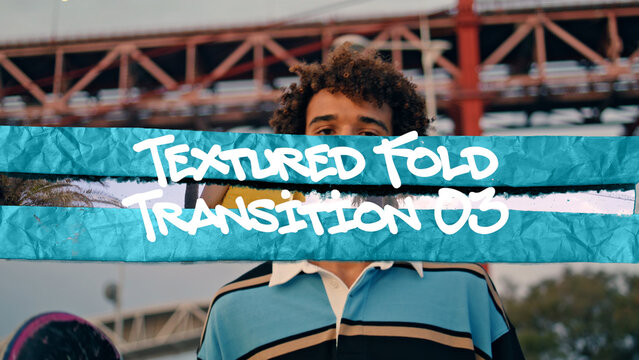 Textured Fold Transition 03