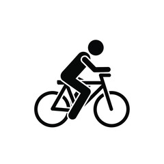 Obraz premium person riding bicycle