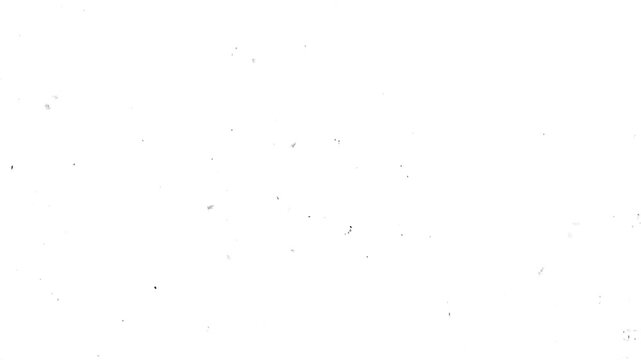Authentic vintage film grain, dust, and scratches overlay on a white background, perfect for adding a retro, aged, or distressed cinematic look to your creative projects.