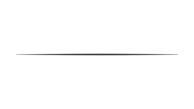 Elegant hairline vector brush clean minimal divider for professional luxury branding and arts