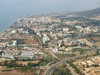 Malaga - widok z lotu ptaka © Grzegorz Polak