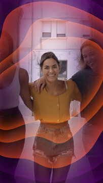 Premium Overlays Neon Waves Vertical 7 &ndash; Glowing Neon Motion Effects, Futuristic Wave Overlays and Vibrant Light Trails for Cinematic Video Editing