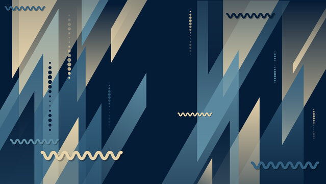 Beautiful abstract background with geometric elements. An excellent illustration for advertising, posters, postcards, business cards, corporate attributes and your other projects. 