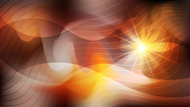 Spotted art background in fiery tones. An excellent illustration for advertising, posters, postcards, business cards, corporate attributes and your other projects. 