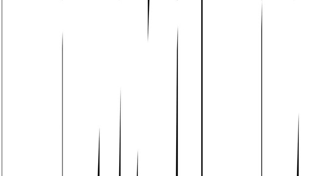 Clean animated background featuring thin black vertical lines moving subtly over a white backdrop.