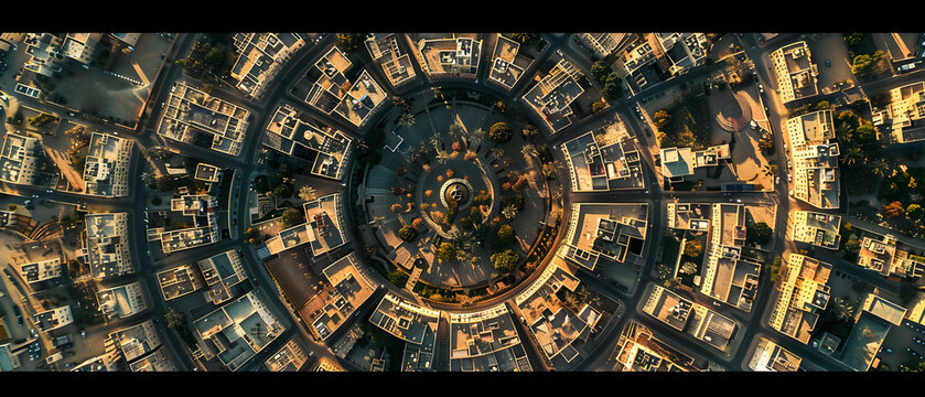 "City of Circles: Exploring District Blocks 00250 and 003 in a Unique Urban Landscape"