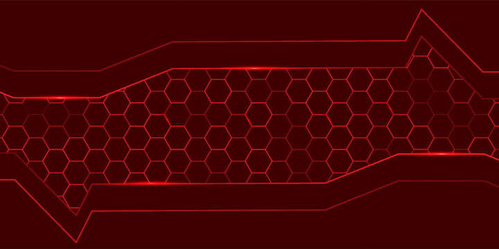 modern background with geometric frames and hexagon patterns