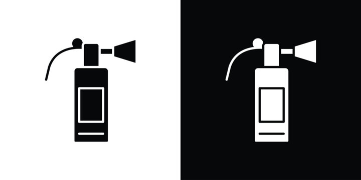 Fire extinguisher icon clipart for apps and web