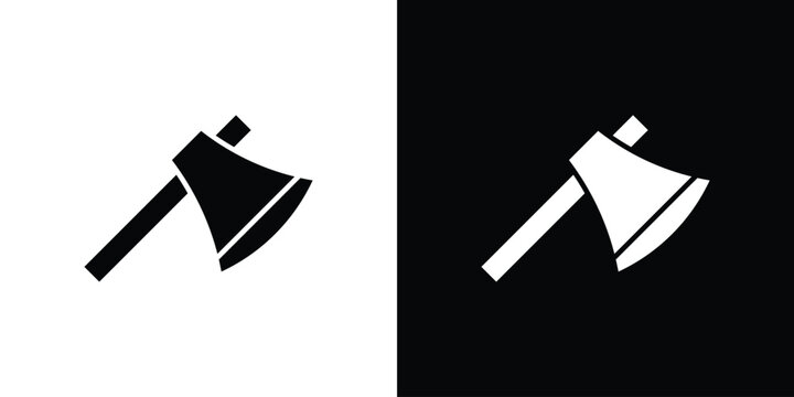Axe icon clipart for apps and web