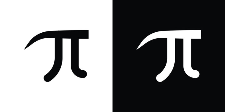 Pi icon clipart for apps and web