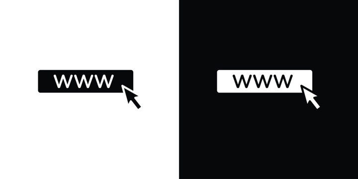Url icon clipart for apps and web