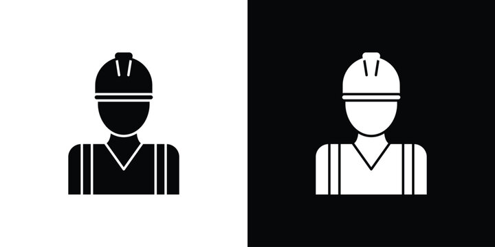 Builder icon clipart for apps and web