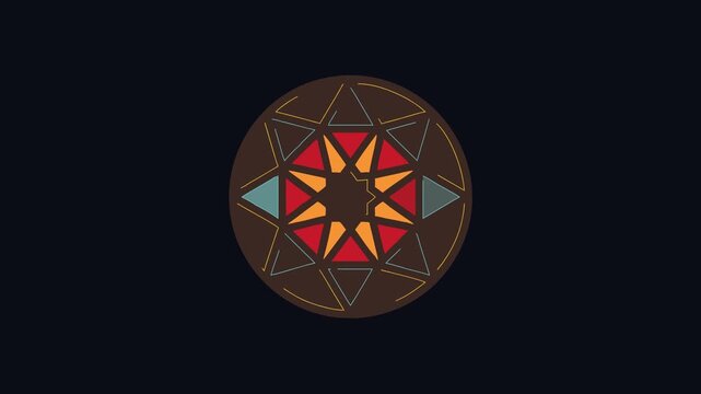  Colorful Kaleidoscope Icon for Creativity