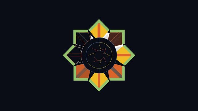  Whimsical Kaleidoscope Icon for Fun Designs