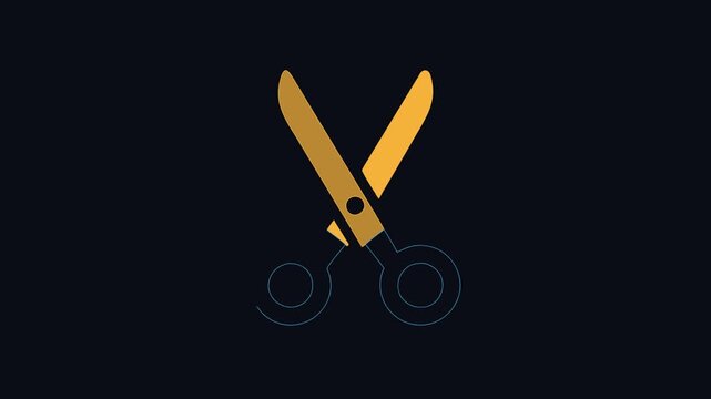  Classic Scissors Icon for Crafts