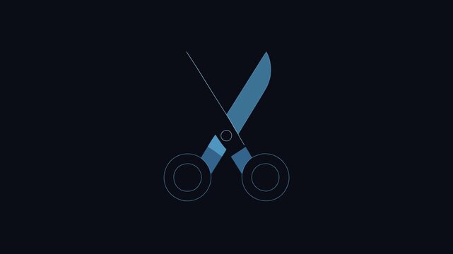  Stylish Scissors Icon for Creative Projects