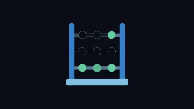  Educational Abacus Icon for Children